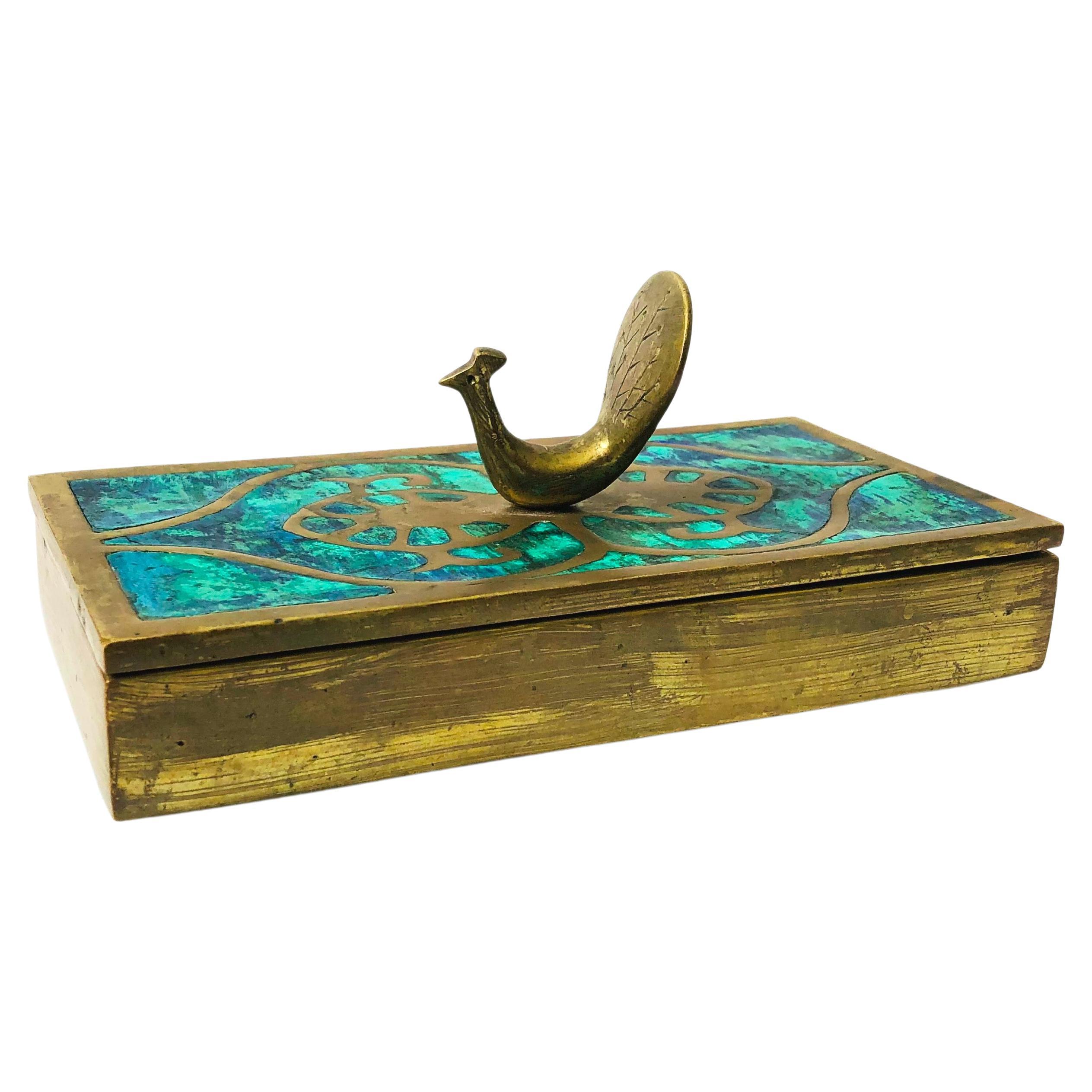 Mid-Century Brass Box by Pepe Mendoza