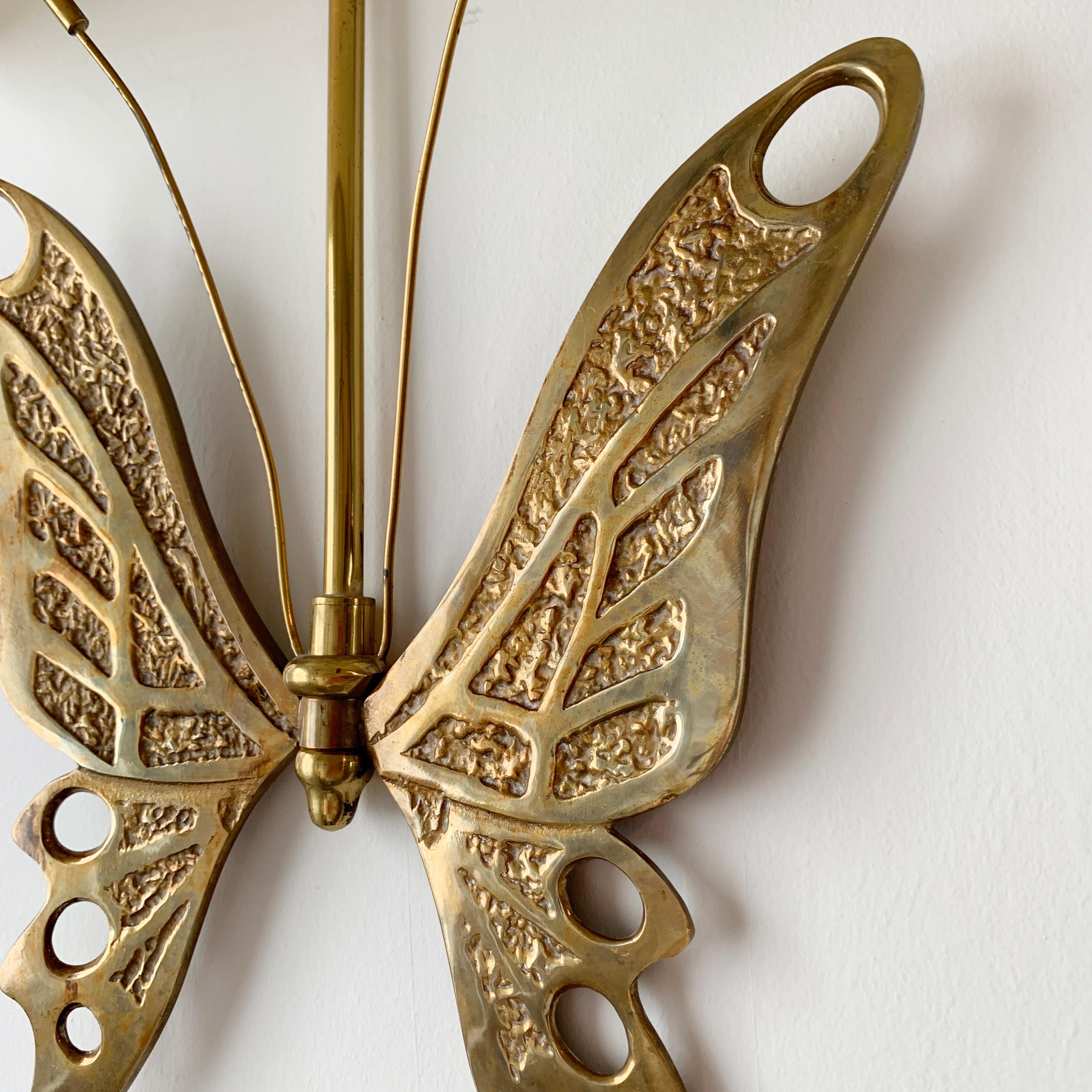 butterfly sconce