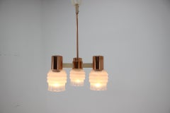 Midcentury Brass Chandelier, 1970s