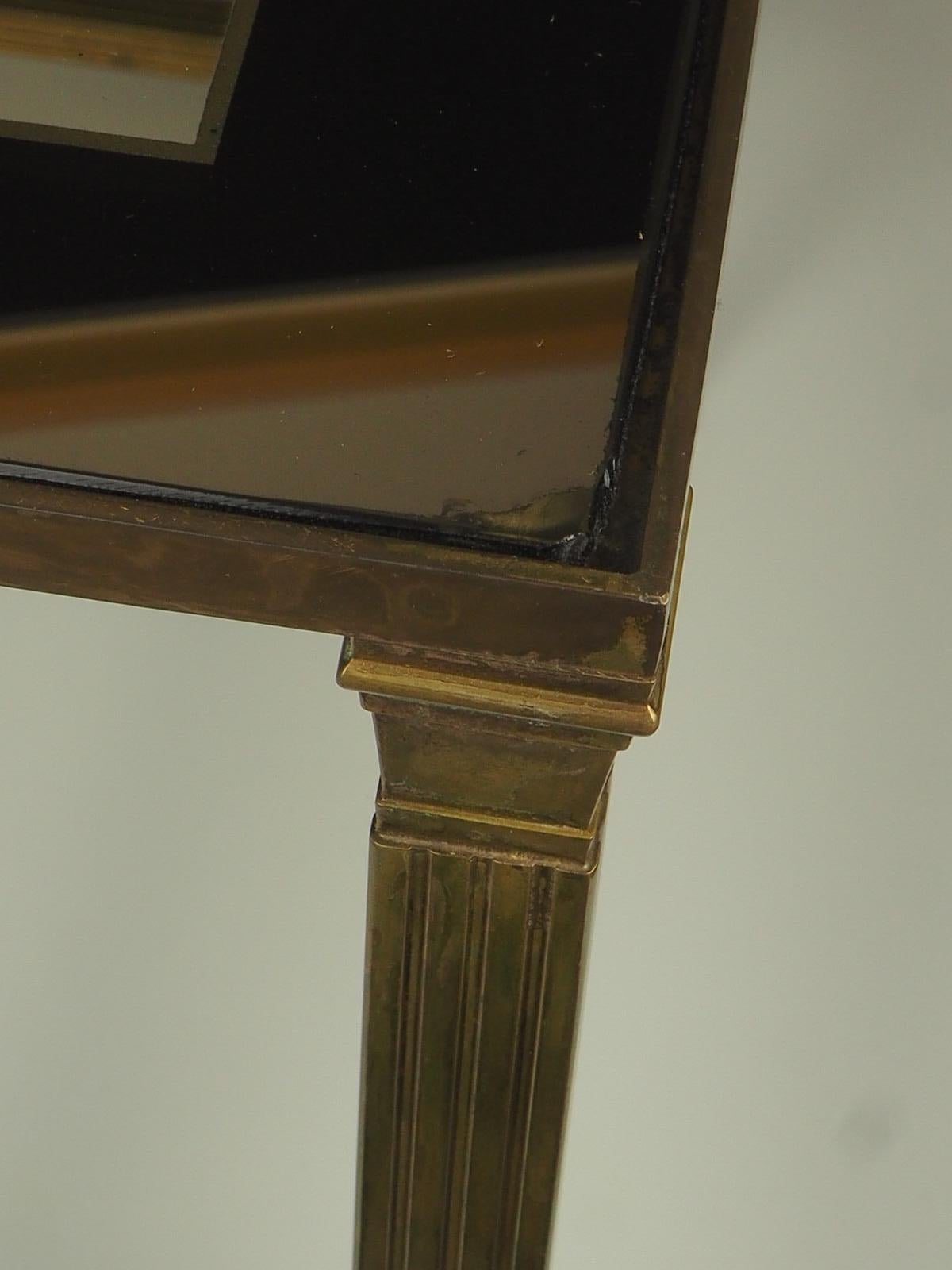 Table basse / d'appoint en laiton du milieu du siècle en vente 1