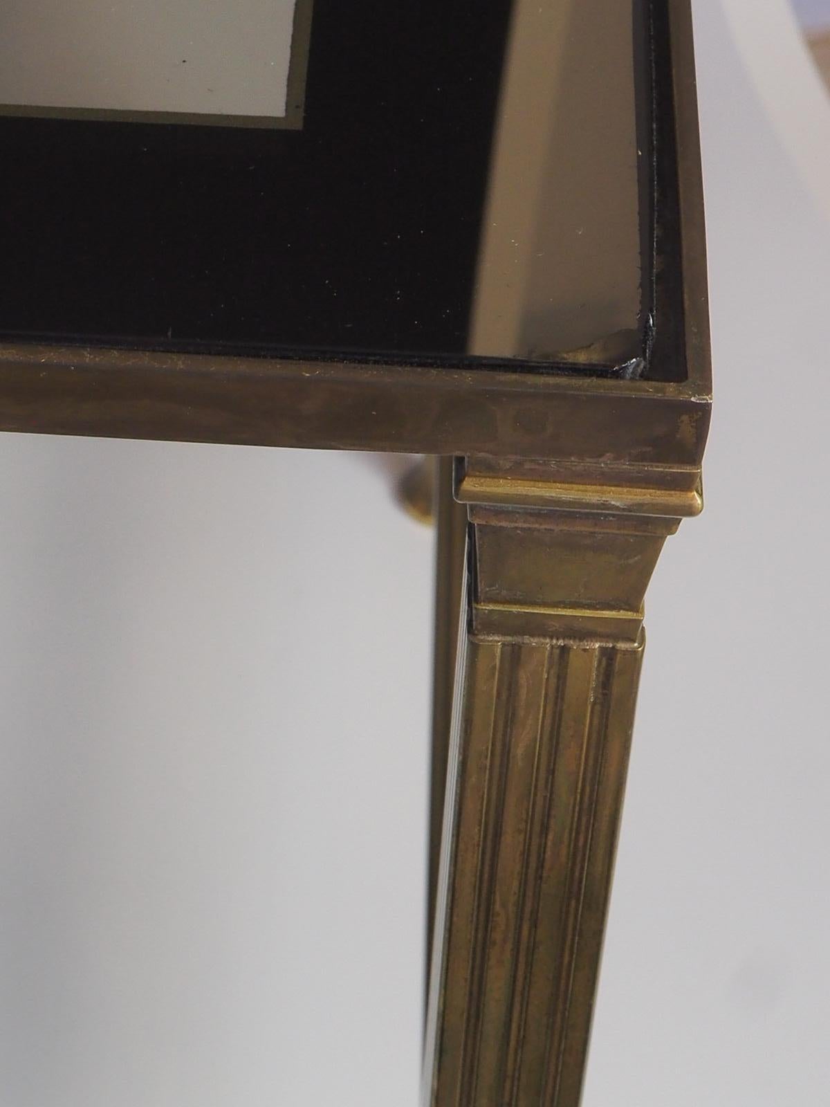 Table basse / d'appoint en laiton du milieu du siècle en vente 2