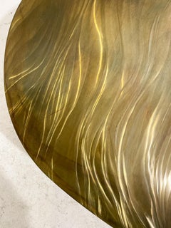 Mid-Century Brass Coffee Table by Christian Krekels, Belgium, 1970s