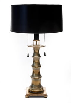 Mid Century Brass Column Lamp Mid Century Brass Column Lamp