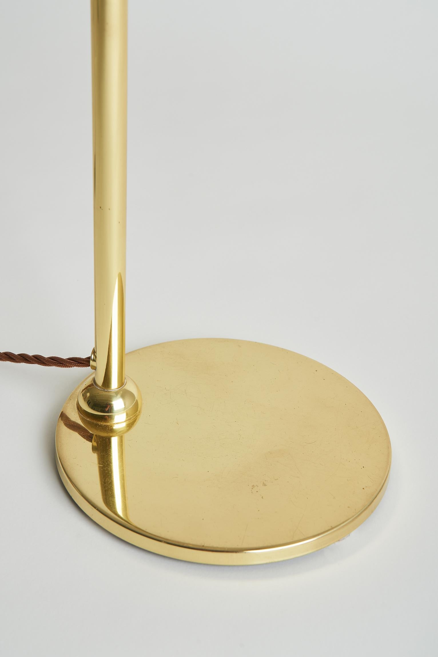 Mid-Century Brass Desk Lamp 2