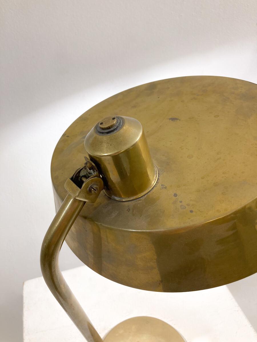 Mid-Century Brass Desk Lamp, Italy, 1960s 1