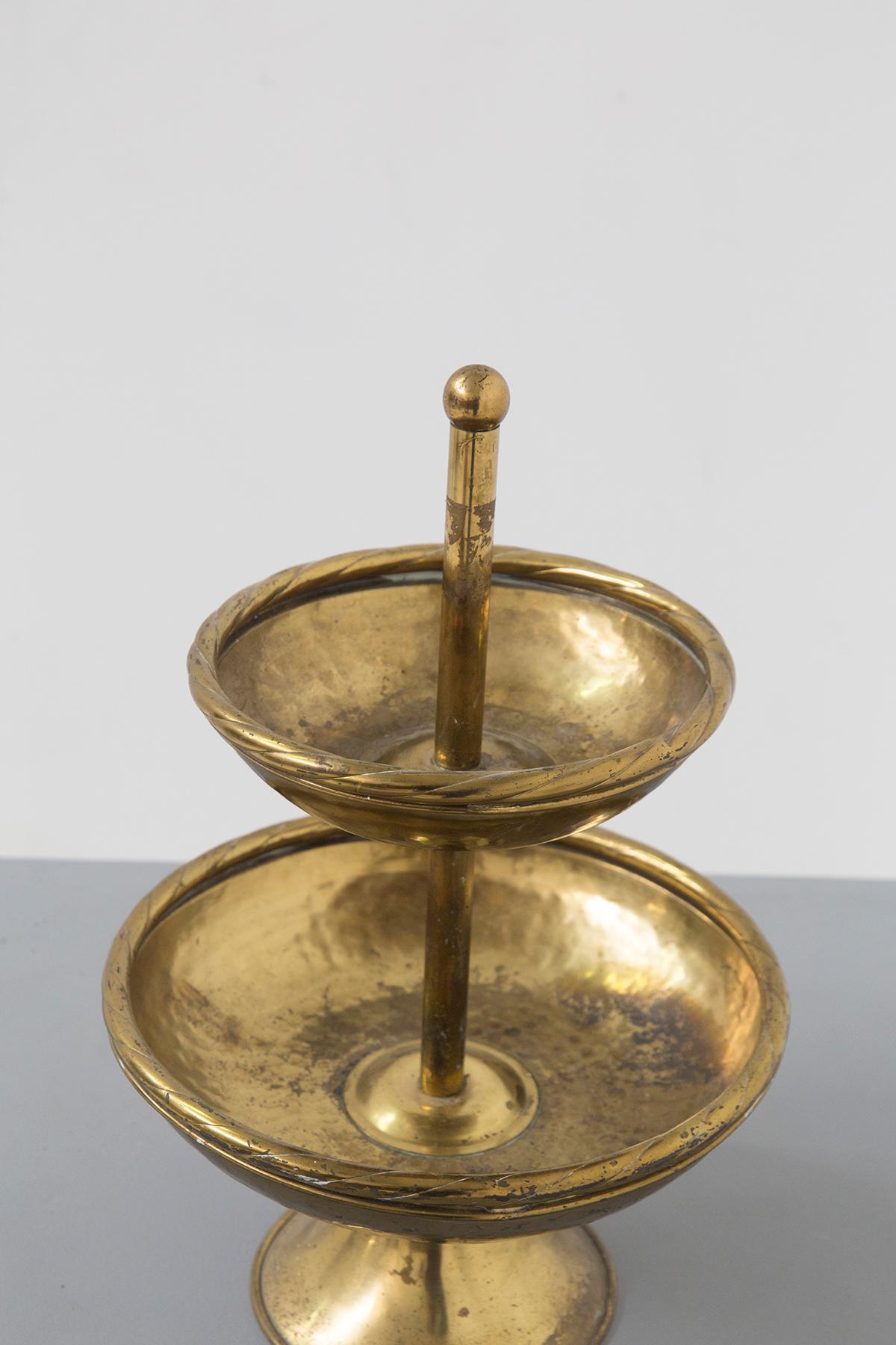 Mid-Century Brass Etagere Centrepiece For Sale 1