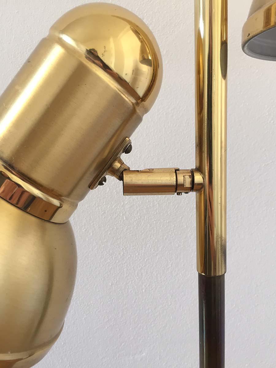 Mid-Century Modern Mid-Century Brass Floor Lamp, 1970