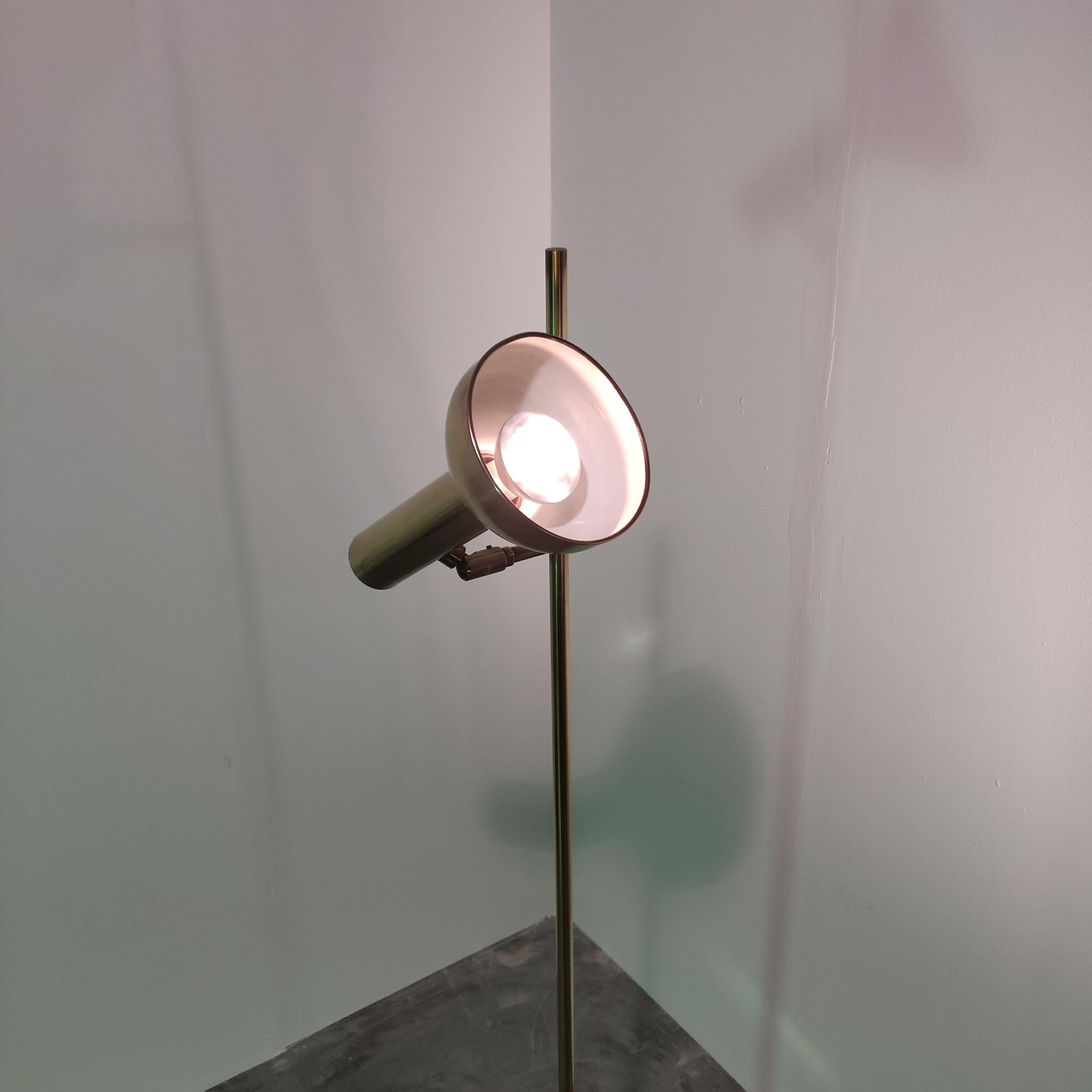 Mid Century Brass Floor Lamp by Gebruder Cosack, 1960s For Sale 3