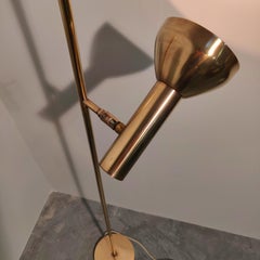 Mid Century Brass Floor Lamp by Gebruder Cosack, 1960s