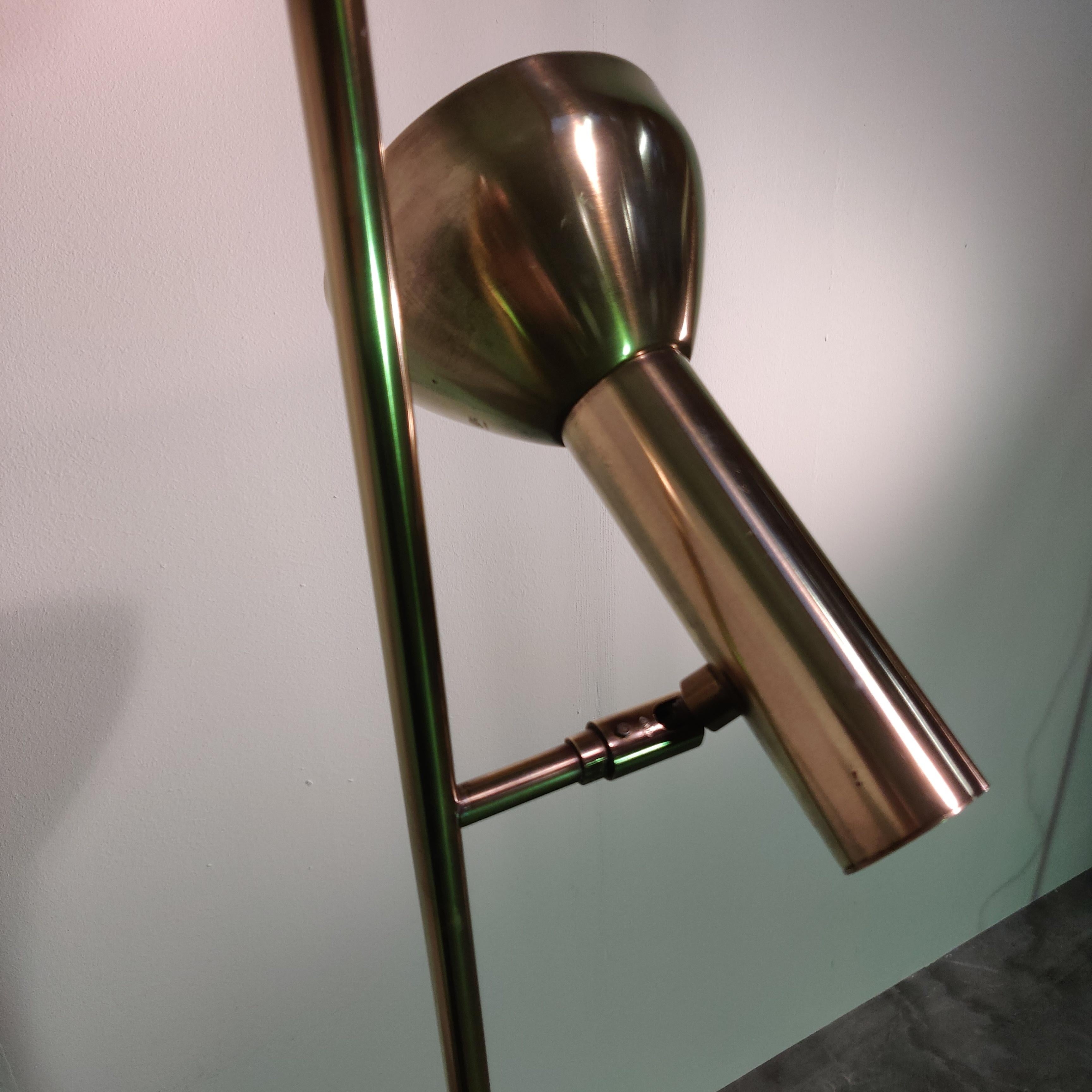 Mid-Century Modern Mid Century Brass Floor Lamp by Gebruder Cosack, 1960s For Sale