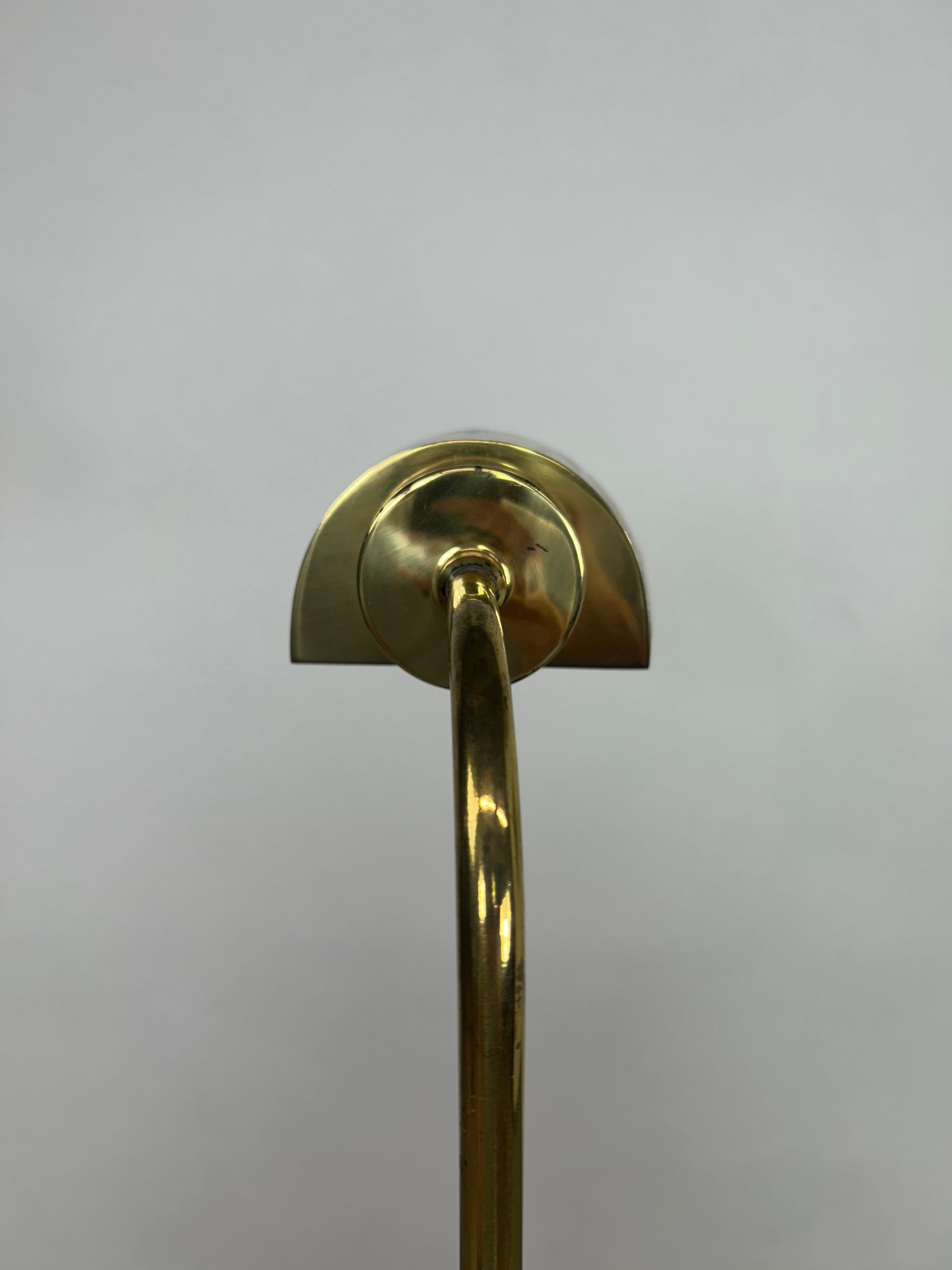 Mid-century brass floor lamp 3