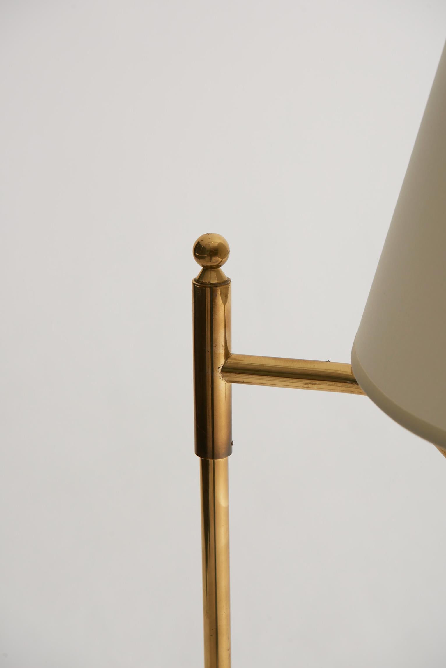 Mid-Century Modern Mid-Century Brass Floor Lamp