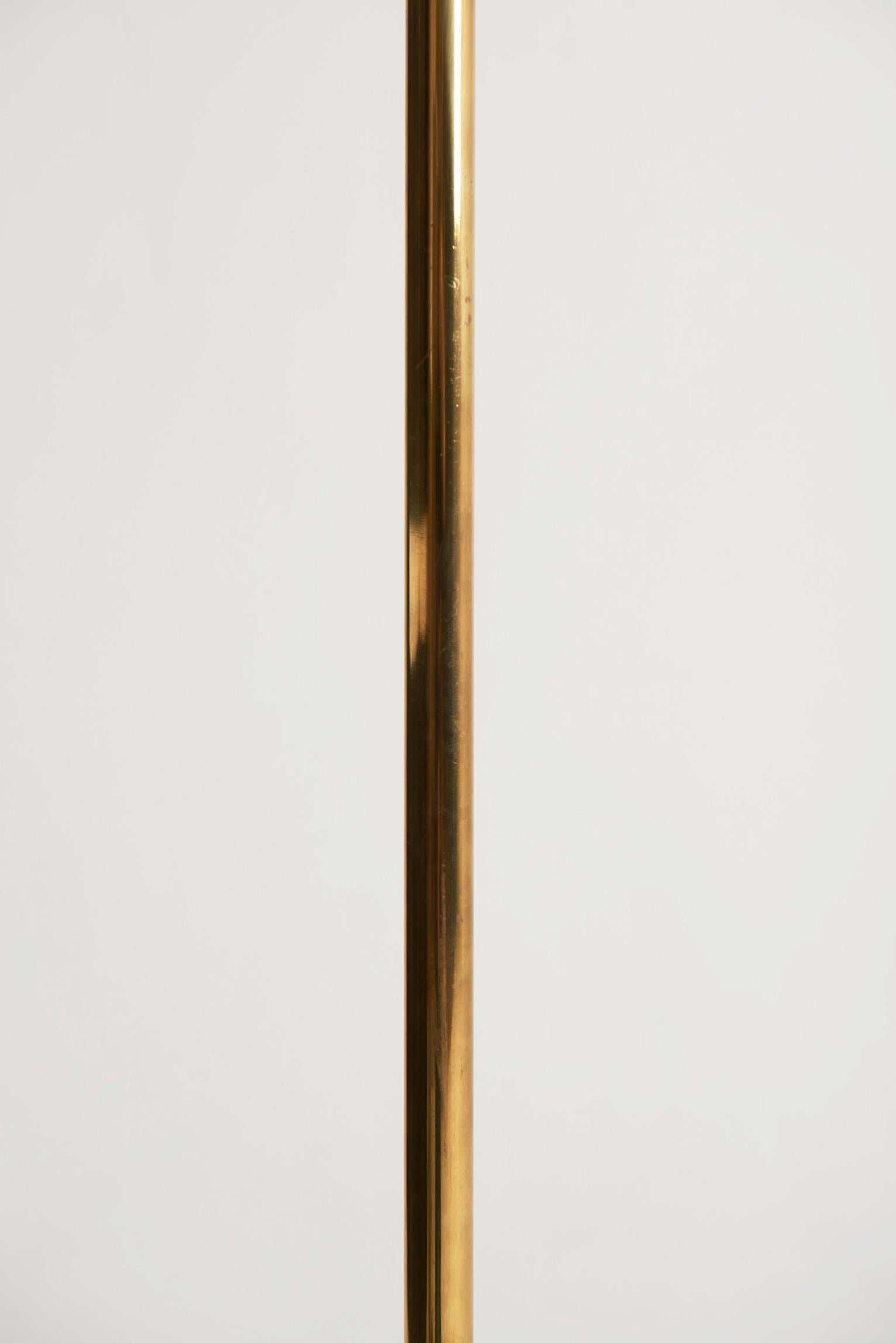 Mid-Century Brass Floor Lamp 2