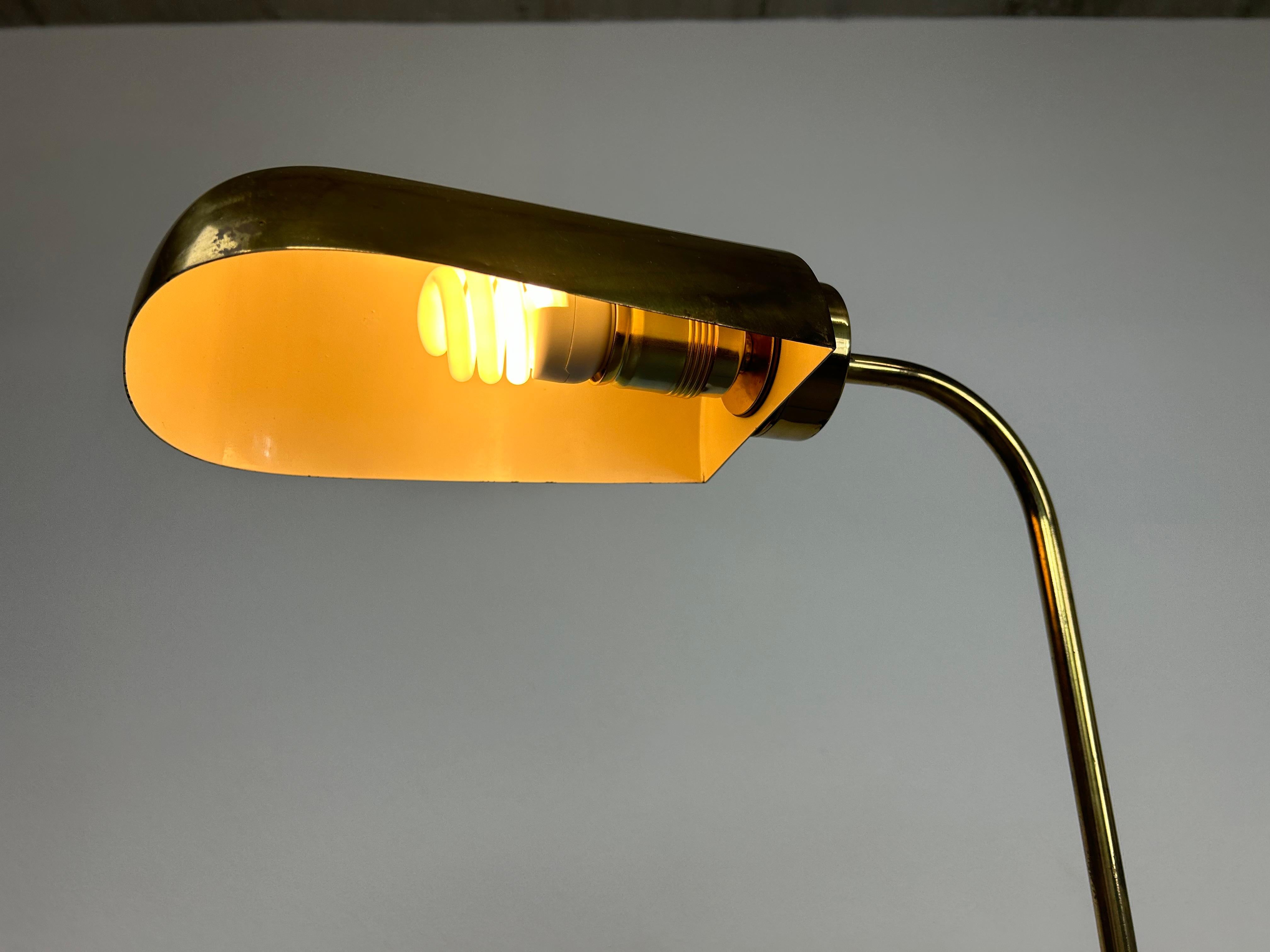 Mid-century brass floor lamp 1
