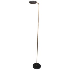 Mid Century Brass Floor Lamp 