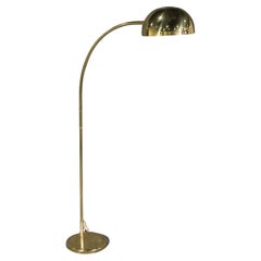 Retro Mid-Century Brass Floor Lamp