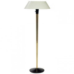 Mid Century Brass Floor Lamp Lightolier