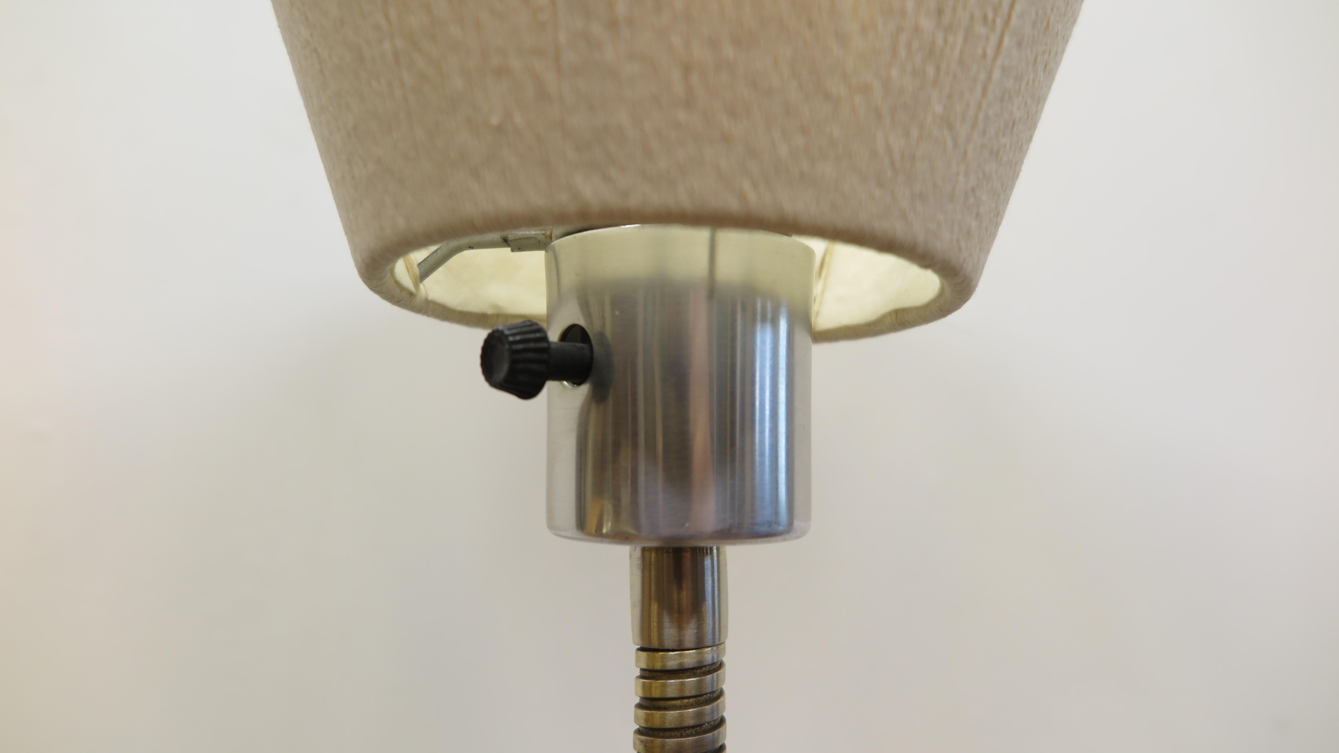 Mid-20th Century Midcentury Brass Floor Lamp Triennale For Sale