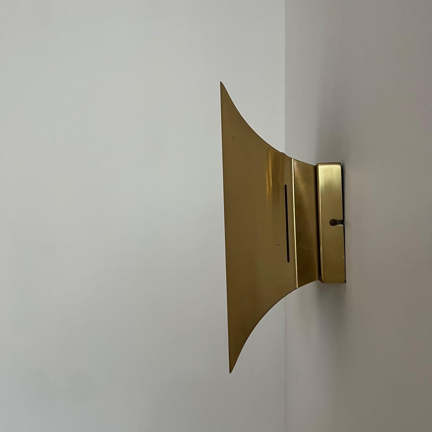 Mid-Century Brass Gothic Wall Lights by Bent Karlby '2 Pieces Available' For Sale 6