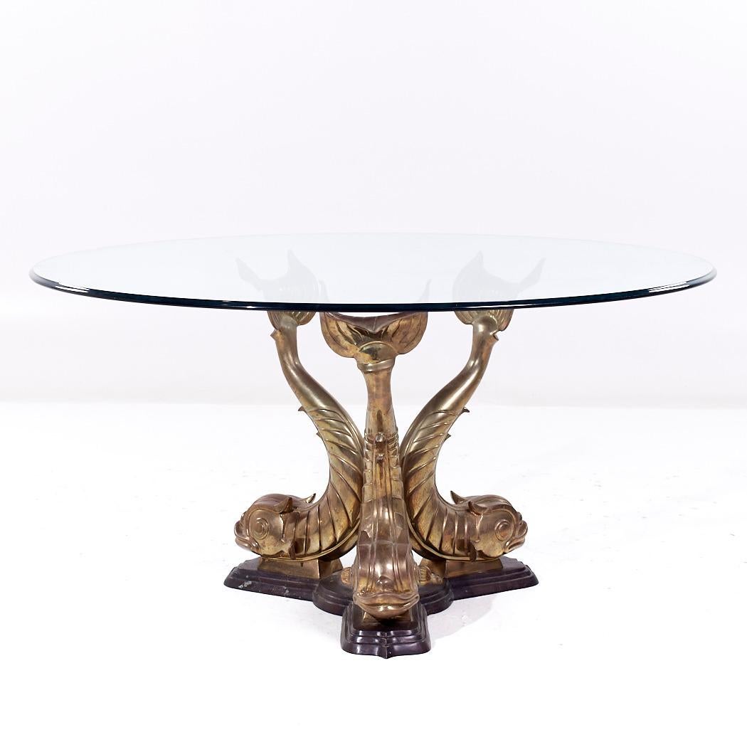 Table de salle à manger KOI en laiton du milieu du siècle

Cette table de salle à manger mesure : 59,25 de large x 59,25 de profond x 30,75 de haut, avec un dégagement de 30 pouces pour les chaises.

Tous les meubles peuvent être achetés dans ce que