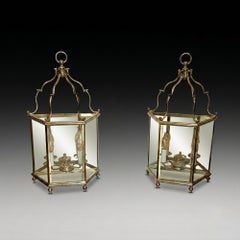 Mid Century Brass Lighting Suite