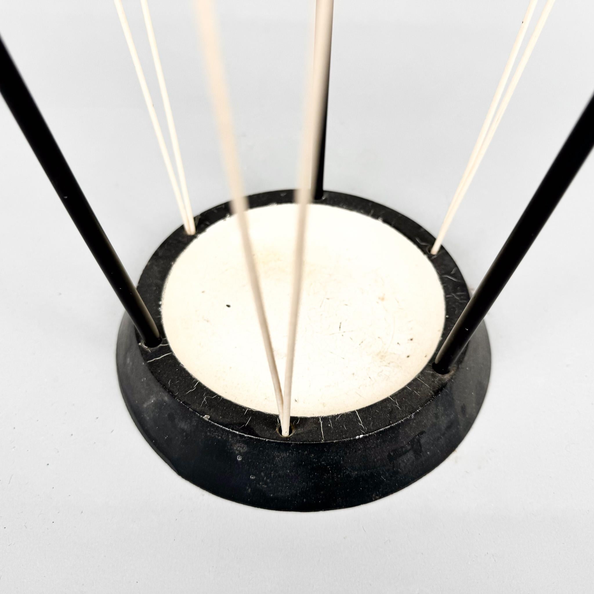 German Mid-century Brass & Metal Umbrella Stand For Sale