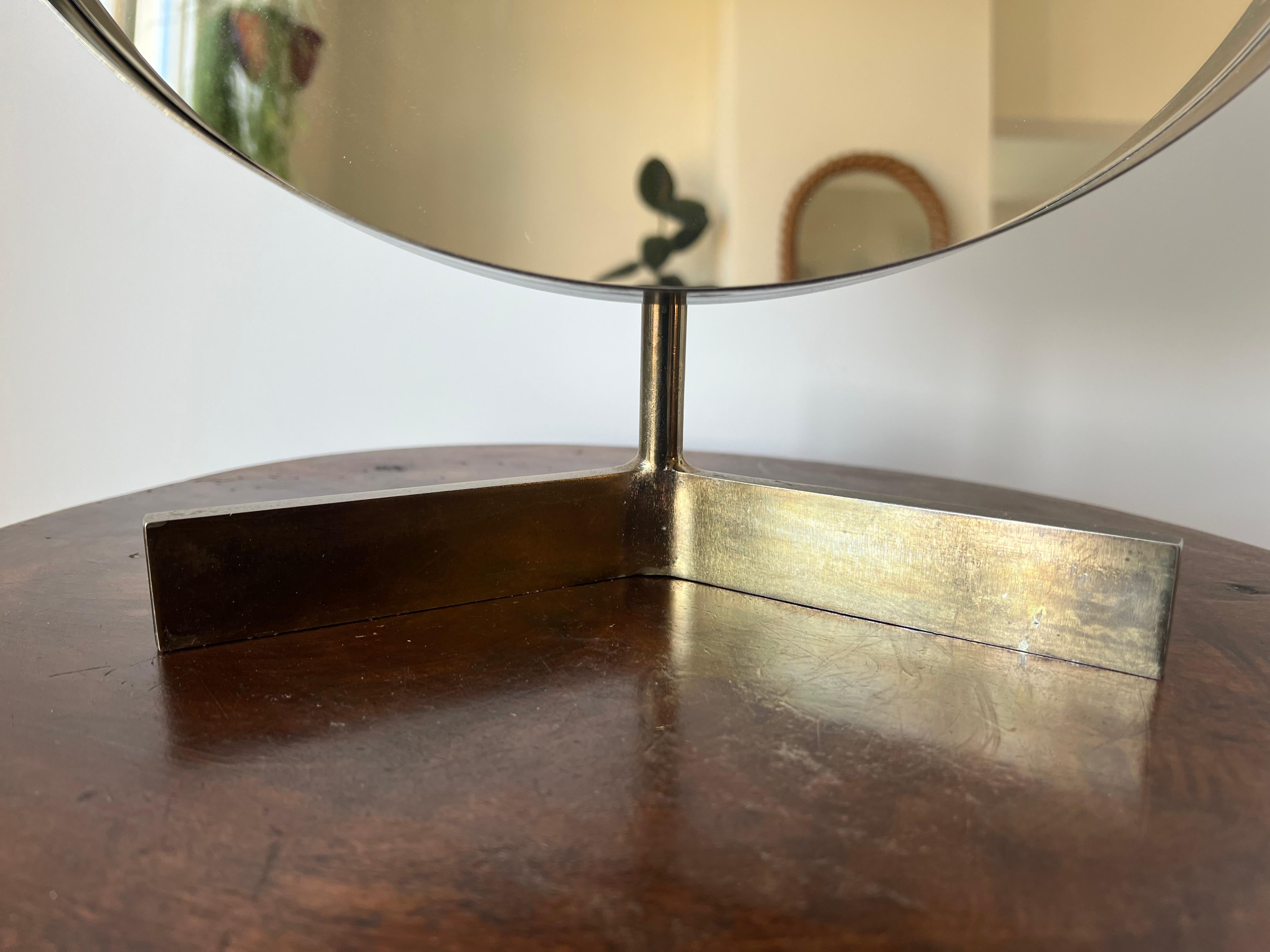 Miroir en laiton du milieu du siècle par Durlston Designs, Angleterre années 1960 en vente 11