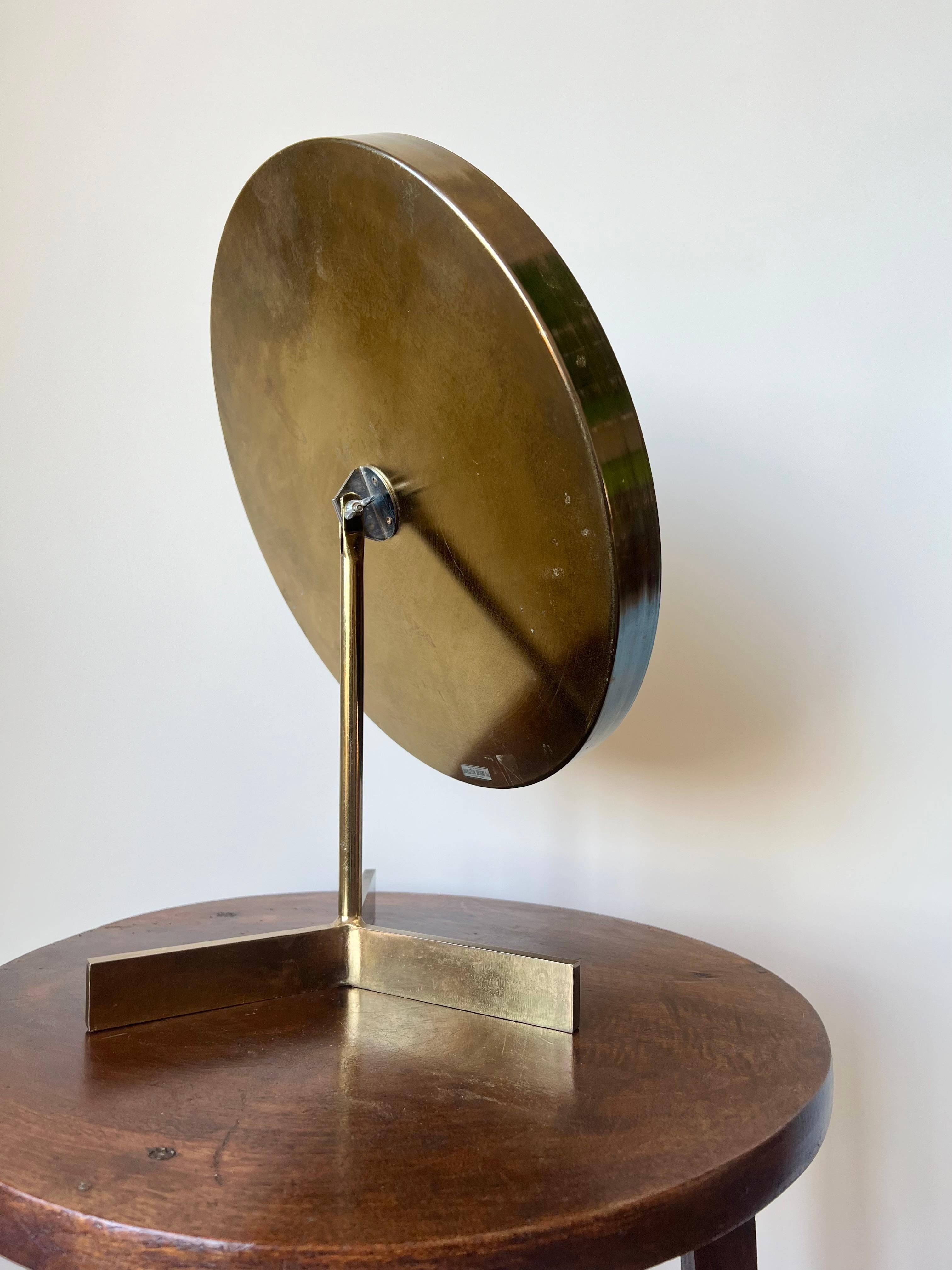 Miroir en laiton du milieu du siècle par Durlston Designs, Angleterre années 1960 en vente 2