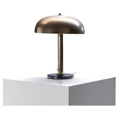 Mid-Century Brass "Mushroom" Table Lamp, Europe ca 1960s