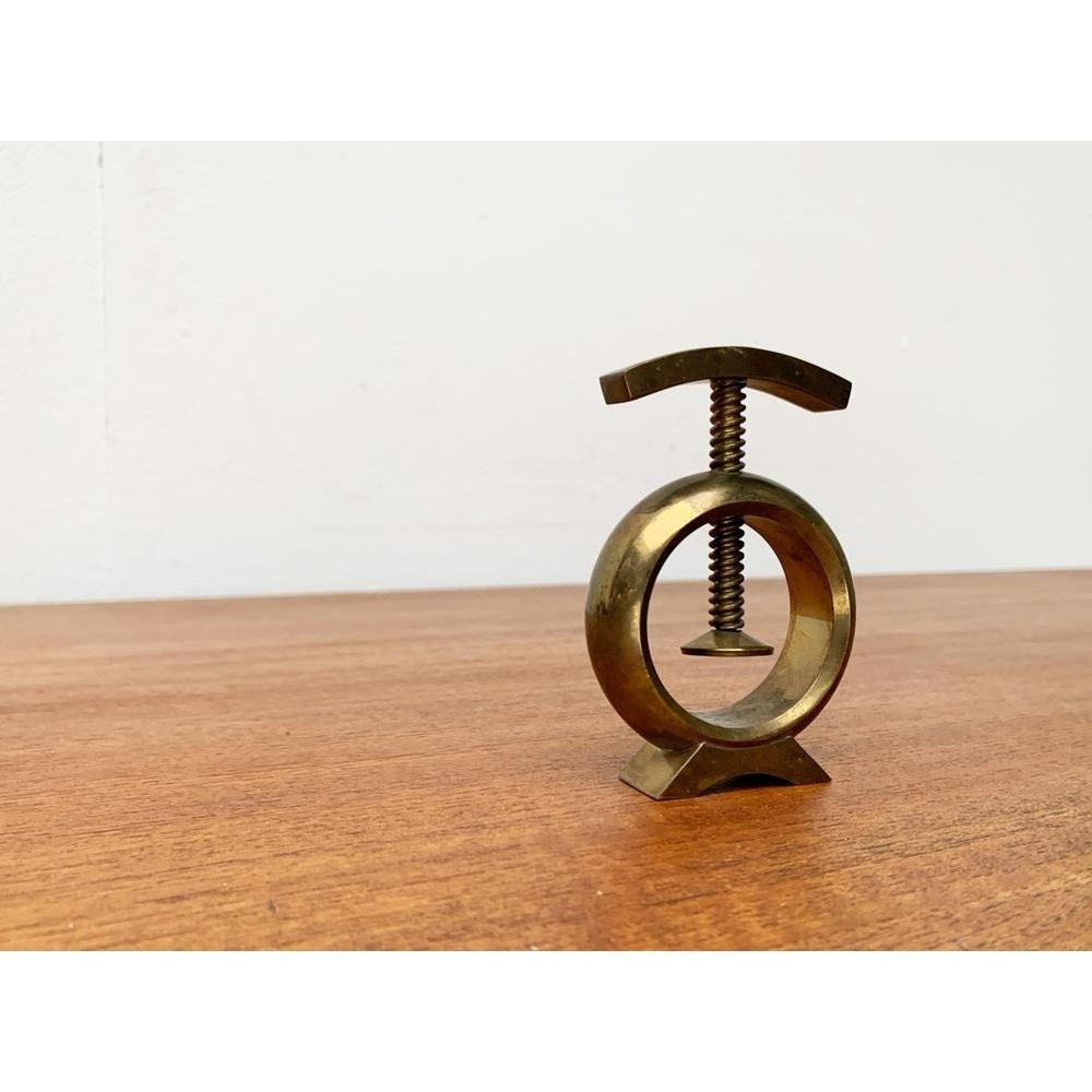 Mid-Century Brass Nutcracker attributed to Carl Auböck, 1950s, in Very Good conditions. Designed 1950 to 1959 This piece is designed in the style of the selected designer and/or manufacturer.

Additional information:
Material: Metal
Color: