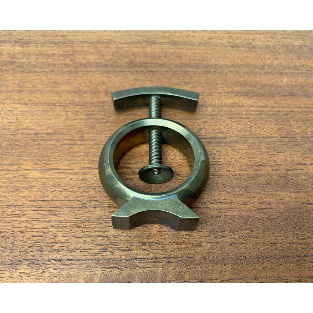 Mid-Century Brass Nutcracker Attributed to Carl Auböck, 1950s For Sale 2