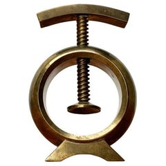 Mid-Century Brass Nutcracker Attributed to Carl Auböck, 1950s