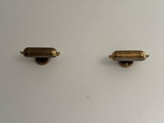 Paire d'appliques en laiton du milieu du siècle par N Leuchten, années 1960, Allemagne