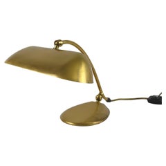 Mid Century Klavierlampe aus Messing, 1960er Jahre