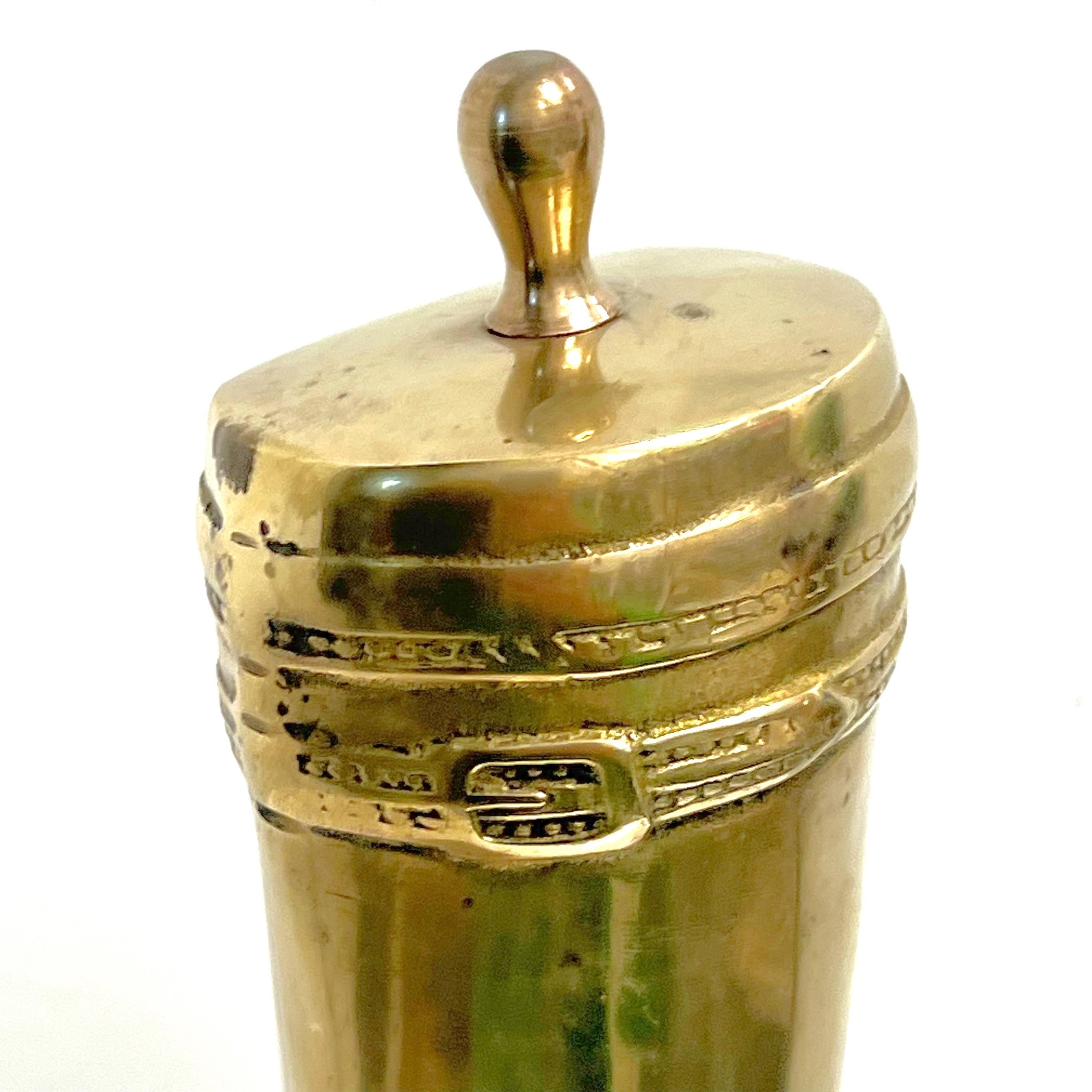 Mid-Century Brass Riding Boot Bookend/Paperweight 2