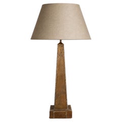 Lampe Rodolfo Dubarry en laiton du milieu du siècle
