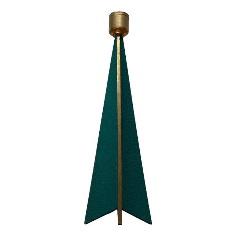 Mid-Century Brass Rocket Candleholder, 1960s
