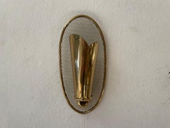 Mid-century Brass Single Sconce, 1950s, Germany