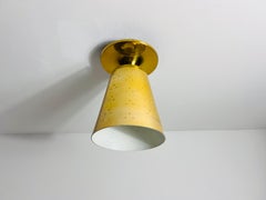 Mid-Century Brass Sputnik Ceiling Lamp, Italy, 1960s