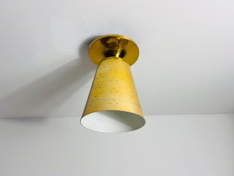 Lustre Design Spoutnik En Laiton 24 Bras | Style Mid-century Moderne | Pour Intérieur Et Extérieur | Neuf