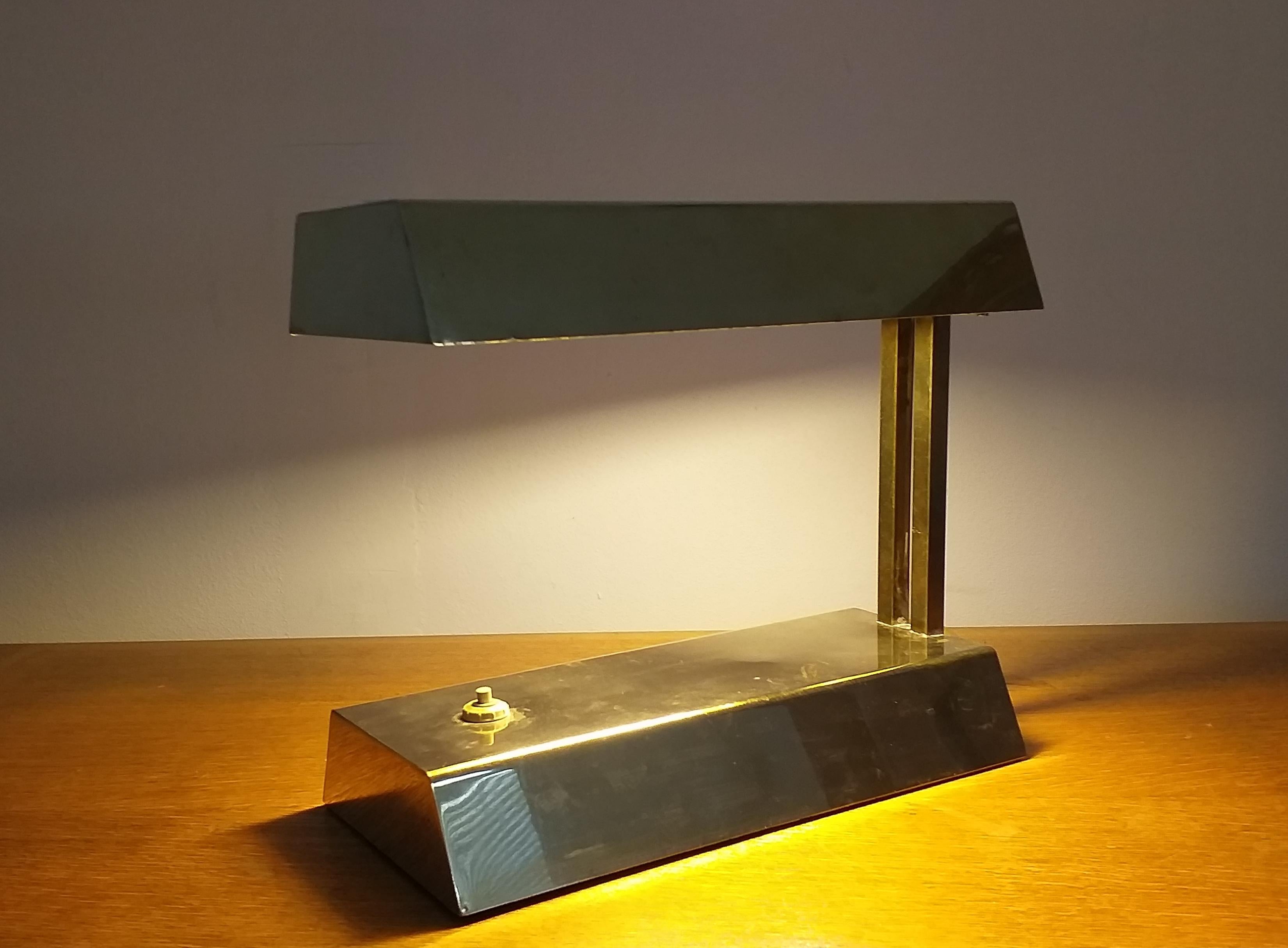 Midcentury Brass Table Lamp, 1970s 3