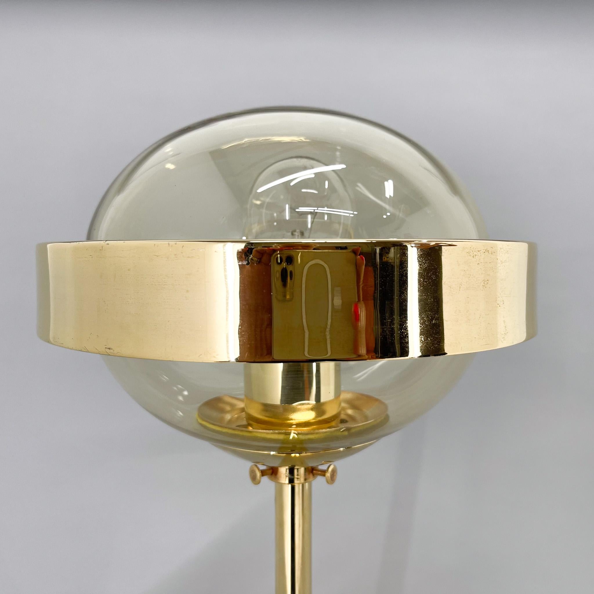 Mid-Century Brass Table Lamp by Kamenicky Senov, 1960s In Good Condition For Sale In Praha, CZ
