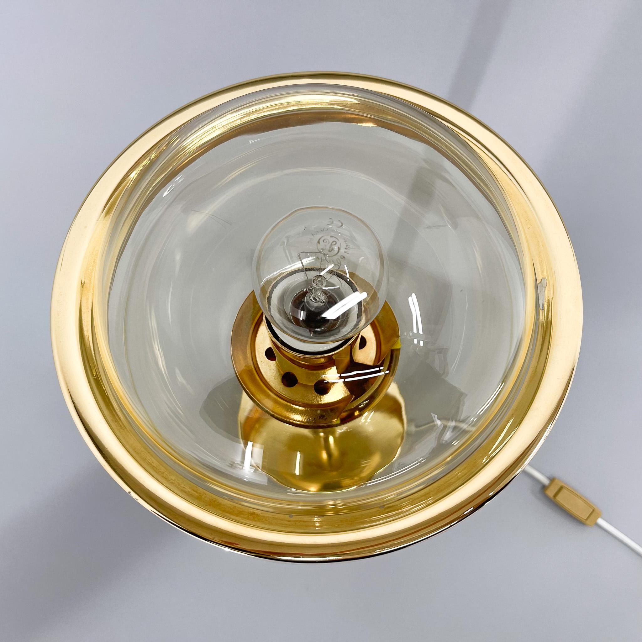 Mid-Century Brass Table Lamp by Kamenicky Senov, 1960s For Sale 1