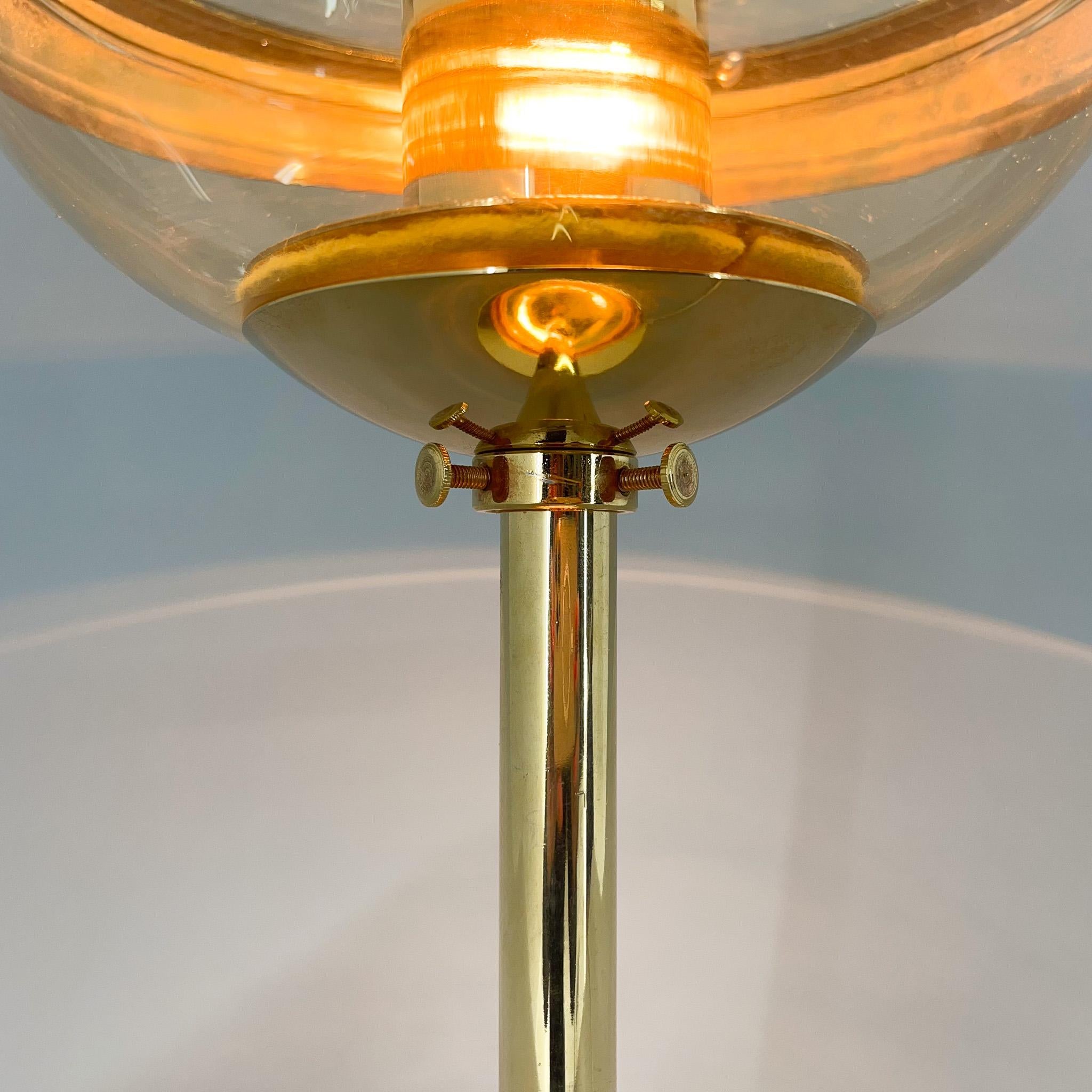 Mid-Century Brass Table Lamp by Kamenicky Senov, 1960s For Sale 2