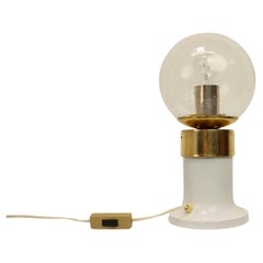 Mid-Century Brass Table Lamp by Kamenicky Senov, 1960s