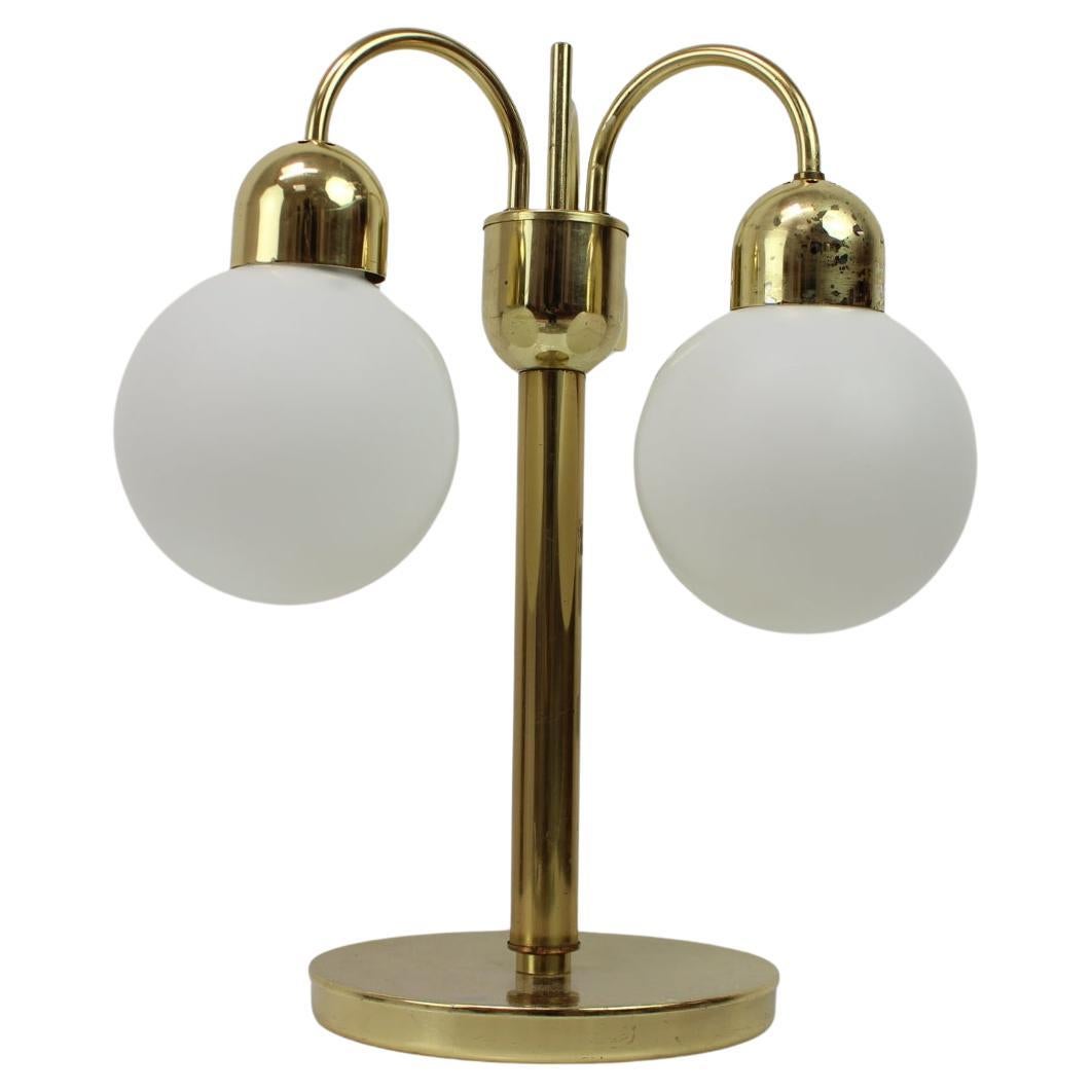 Mid-Century Brass Table Lamp by Kamenicky Senov, 1960s