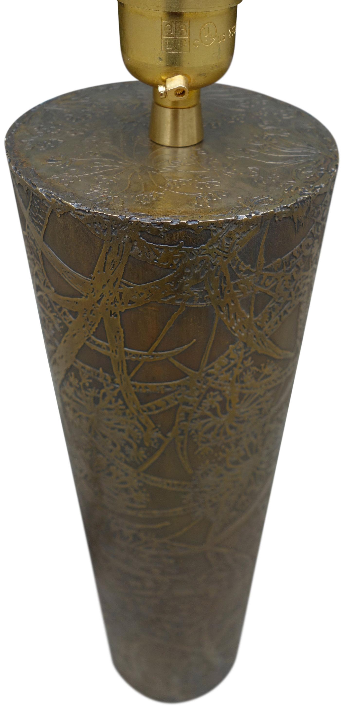 Lampe de table en laiton de style Midcentury en vente 4