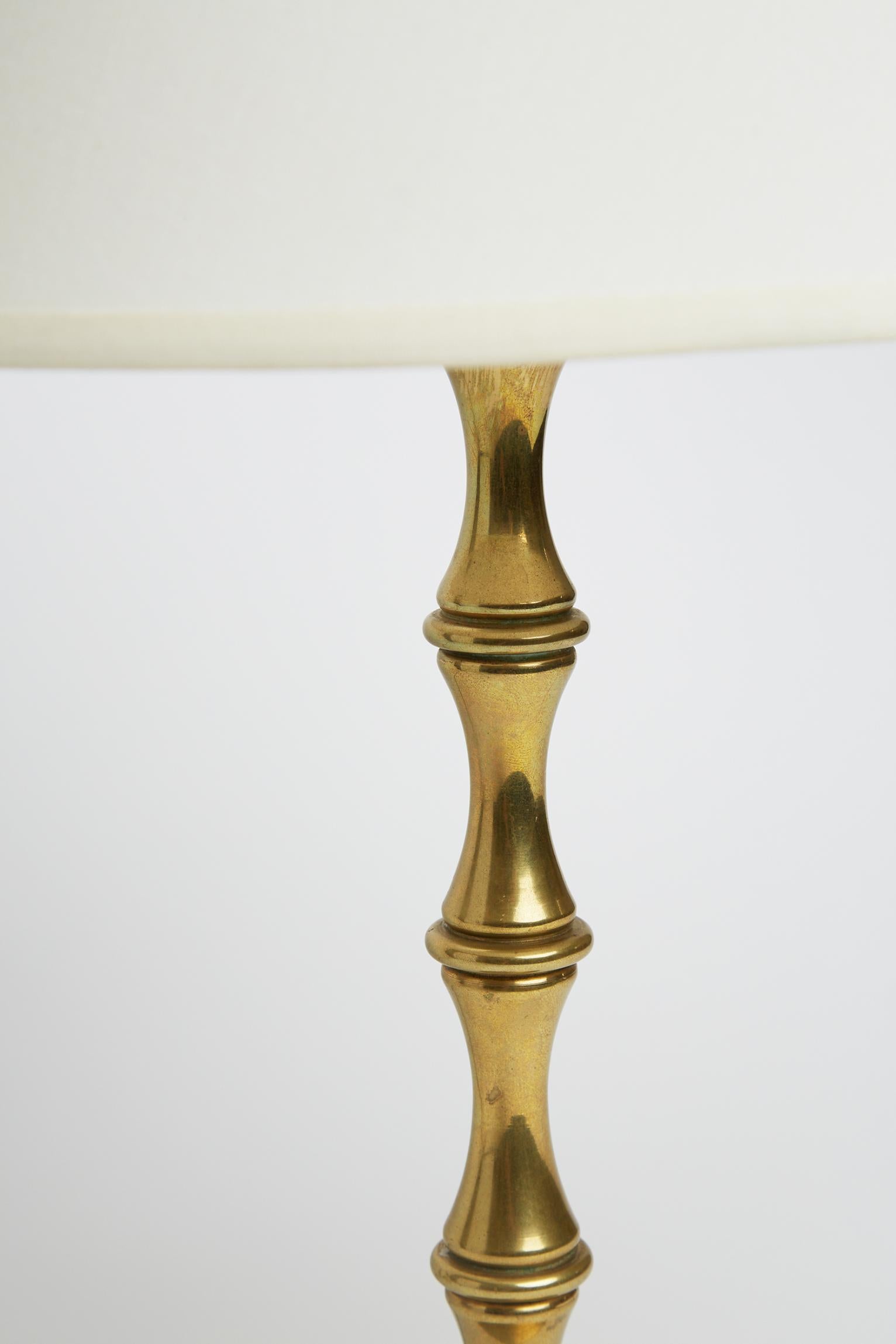 20th Century Mid-Century Brass Table Lamp