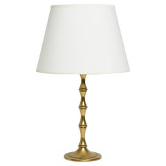 Mid-Century Brass Table Lamp