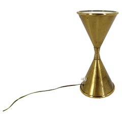 Mid century brass table lamp model Clessidra by Angelo Lelli for Arredoluce, 196